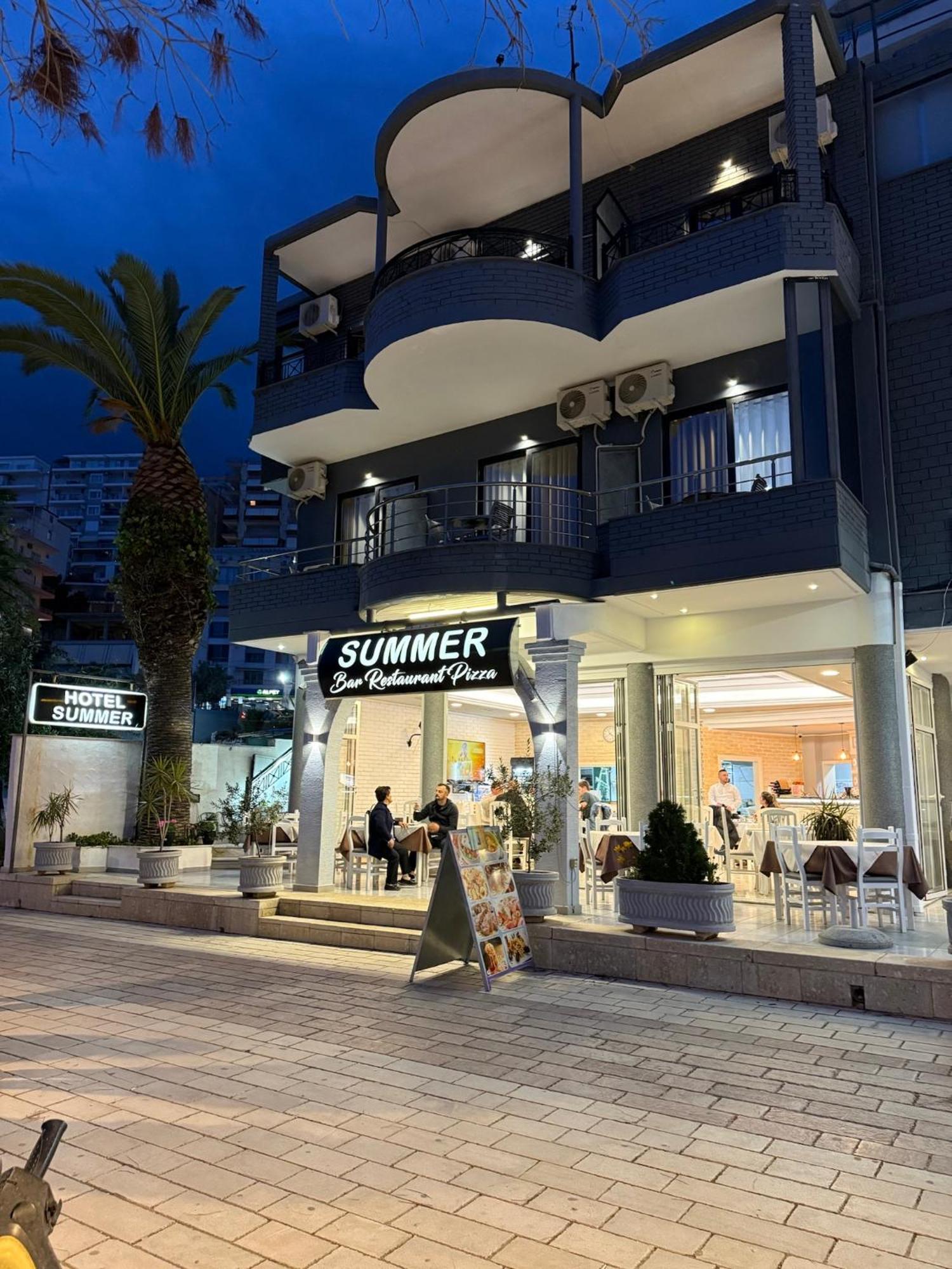 Hotel Summer Sarandë Exteriör bild